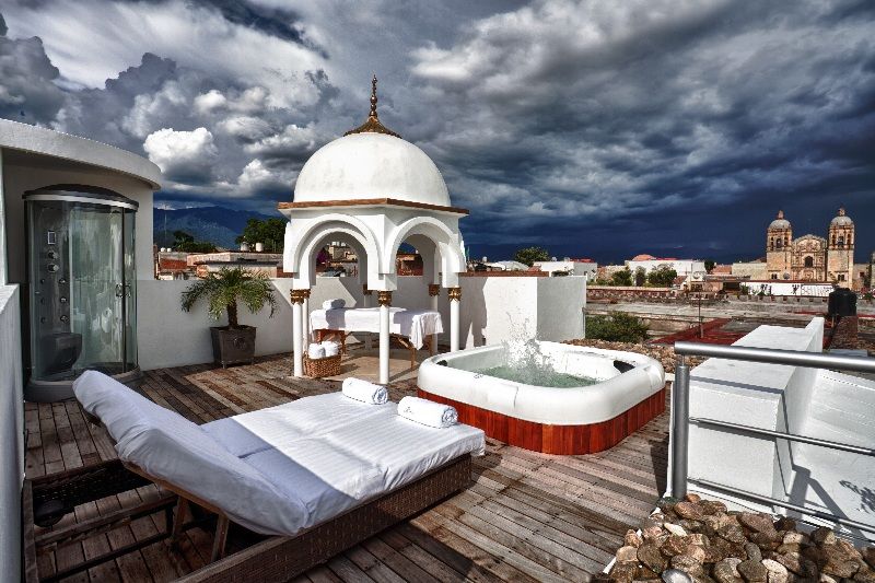 Palacio Borghese Hotel Boutique - Adults Only Oaxaca Luaran gambar